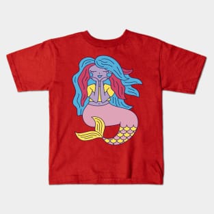 Mermaid Vibes Only Kids T-Shirt